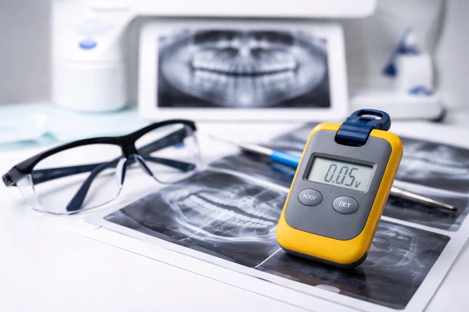 ¿Qué es un dosímetro y por qué es obligatorio en clínicas dentales?